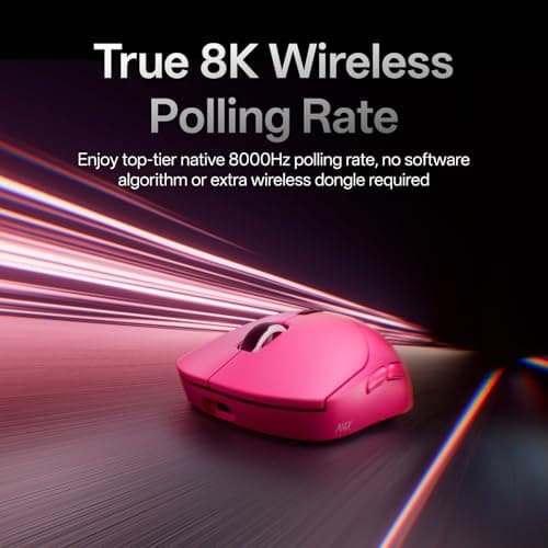 Rapoo VT2 MAX Wireless Gaming Mouse Review: 53g, 8K Wireless, 750-Hour Battery