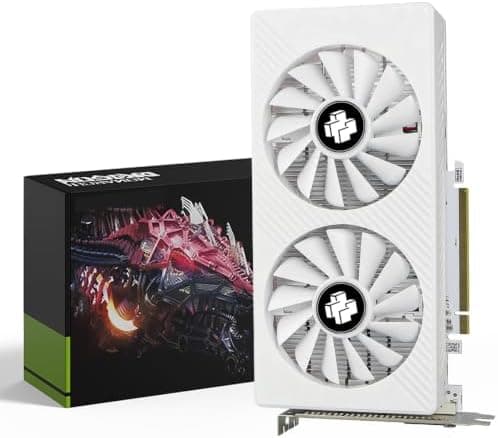 MOUGOL AMD Radeon RX 580 Gaming Graphics Card, 8GB GDDR5 VRAM, 256-Bit Memory Interface, DP/HDMI/DVI-D Outputs, PCIe 3.0 x16 GPU for Desktop PC Gaming, Supports Windows 11/10/7