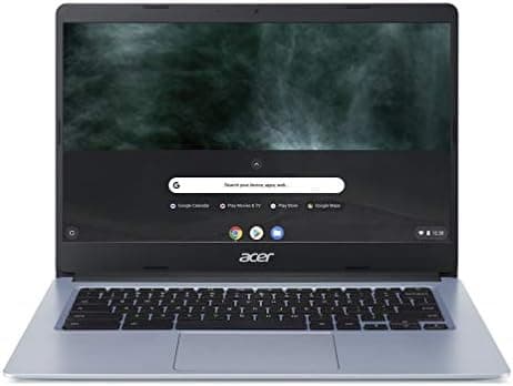 acer Chromebook 314 CB314-H - (Intel Celeron N4000, 4GB RAM, 32GB eMMC, 14-Inch HD Display, Chrome OS, Silver)