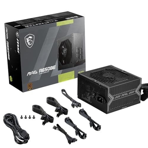 MSI MAG A650BE Gaming Power Supply Review UK 2026