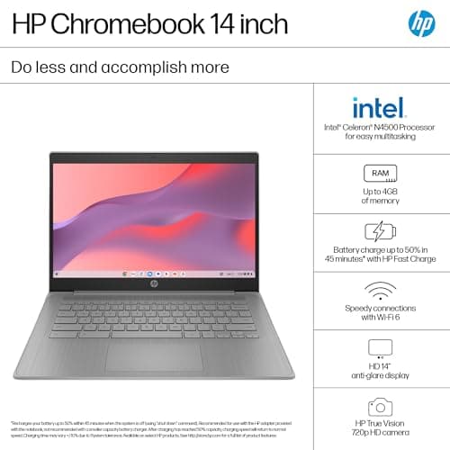 HP Chromebook 14 Celeron N4500 UK 2026 Review - Specs and Verdict