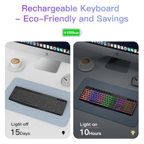 TECURS Wireless Gaming Keyboard Review UK 2026
