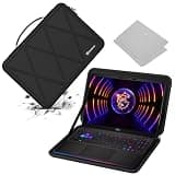 Smatree Hard EVA Protective Sleeve Case Compatible for 16 inch MSI Raider GE68 HX 14V, MSI Vector 16 HX A14V/A13V, Slim and Anti-Shock Case 