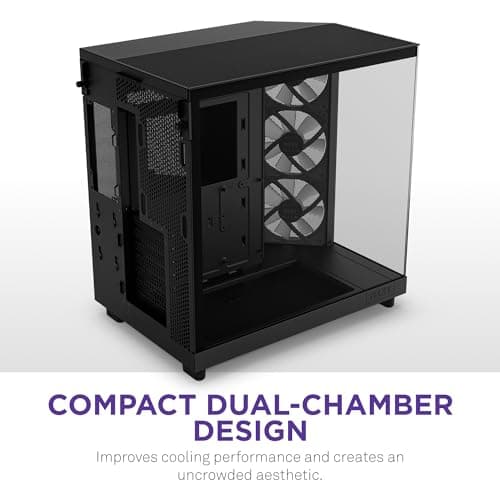 NZXT H6 Flow RGB Review UK (2026) - Dual-Chamber Mid-Tower: The Honest Verdict
