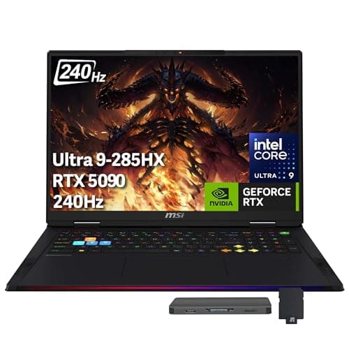 MSI Raider 18" QHD+ 240Hz Gaming Laptop, Intel Core Ultra 9: image 1 of 8