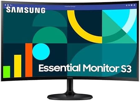 Samsung LS27D360GAUXXU 27" Curved FullHD 100Hz 1080p Monitor - 1920x1080, HDMI, VGA