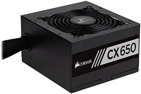 Corsair CP-9020122-UK CX Series 650 W CX650 ATX/EPS 80 PLUS Bronze 650W Power Supply Unit - Black