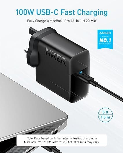 Anker 100W USB-C Charger Review UK (2026)