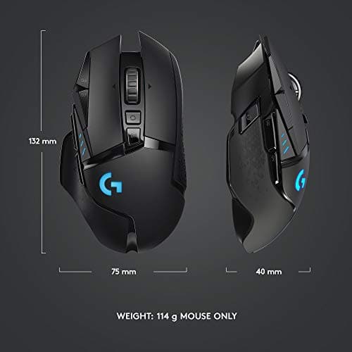 Logitech G502 Lightspeed Wireless Gaming Mouse Review UK (2026) - 25K Hero Sensor