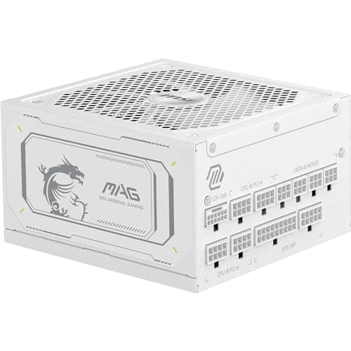 MSI MAG A1000GL PCIE5 WHITE Review: 1000W White PSU for High-End Builds