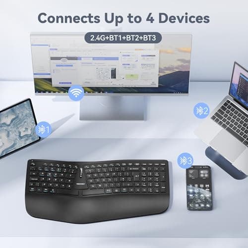 TECKNET Wireless Ergonomic Keyboard Review: Budget Split Board Worth It?
