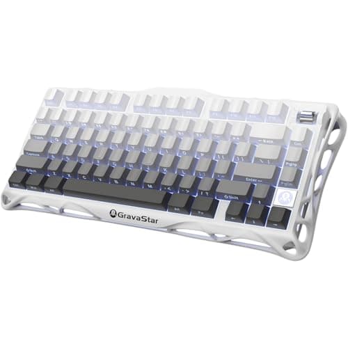 GravaStar Mercury,K1 75% Wireless Mechanical Gaming Keybo...