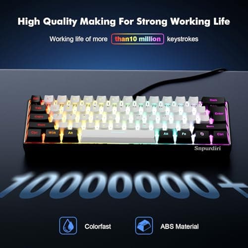 Snpurdiri 60% Wired Gaming Keyboard Review UK (2026) - The Honest Verdict