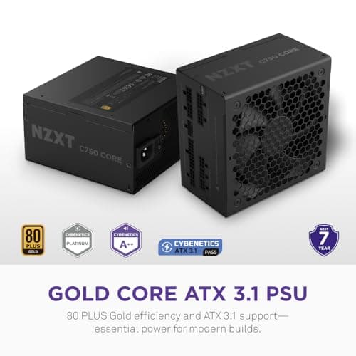 NZXT C750 Gold Core 750W Review: Efficient, Quiet, ATX 3.1 Ready