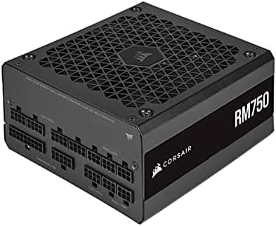 CORSAIR RM Series (2021), RM750, 750 Watt, 80 Plus Gold Certified, Fully Modular Power Supply
