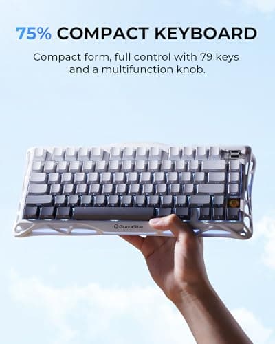 GravaStar Mercury K1 Review: Gasket Mount Wireless 75% Keyboard