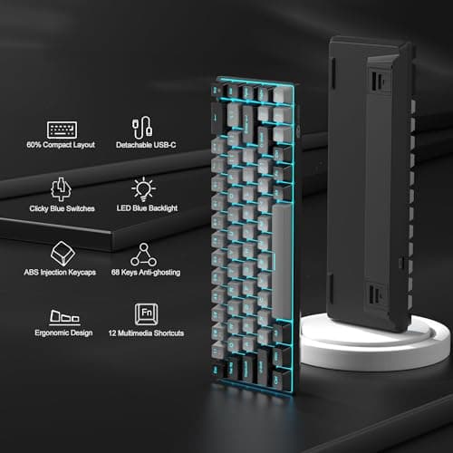 MageGee MK-Box 60% Mechanical Keyboard Review UK 2026