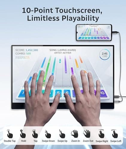 Ingnok Portable Touchscreen Monitor Review UK (2026) - Specs, Touch Performance & Value