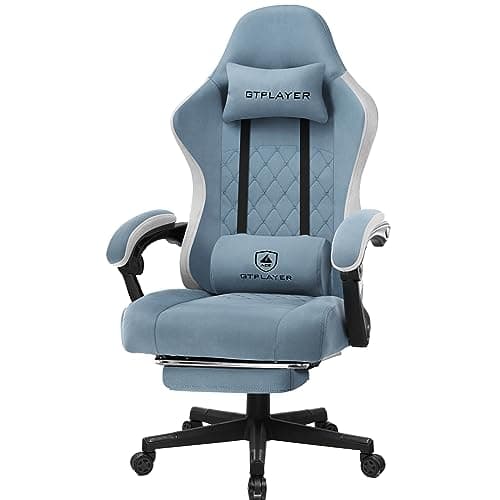 GTPLAYER Fabric Gaming Chair with Footrest Review UK (2026) - Comfort, Ergonomics & Value