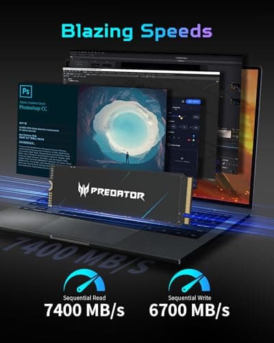 Acer Predator GM7000 1TB SSD Review: Gen4 Speed Done Right