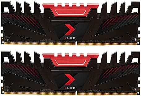 PNY XLR8 Gaming 16GB (2x8GB) DDR4 DRAM 3600MHz (PC4-28800) CL18 1.35V Dual Channel Desktop (DIMM) Memory Kit – MD16GK2D4360018XR