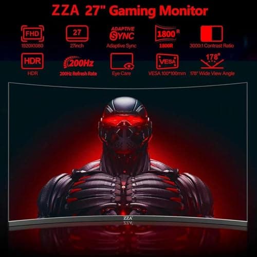 ZZA 27 inch 180Hz Gaming Monitor Review UK (2026) - Specs, Image Quality & Value