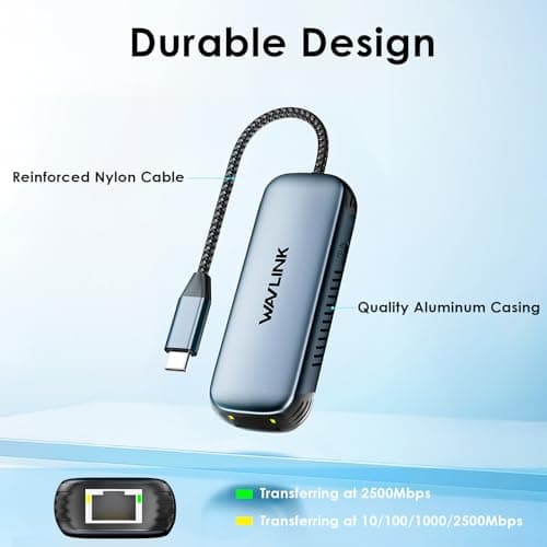 WAVLINK WL-NWU340GD USB-C 2.5Gbps Adapter Review 2026