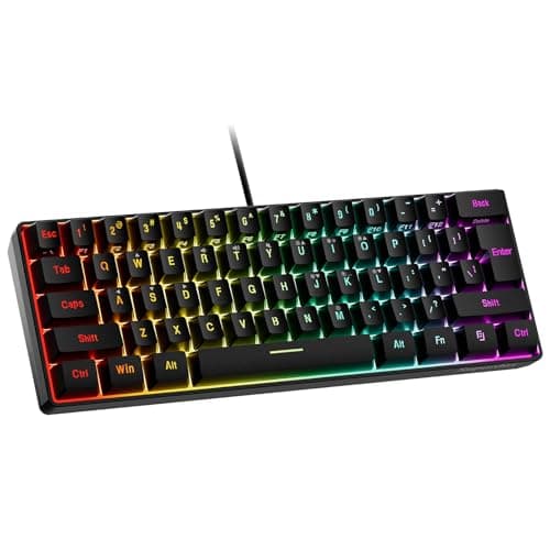 Snpurdiri 60% Gaming Keyboard Review UK 2026. Budget RGB
