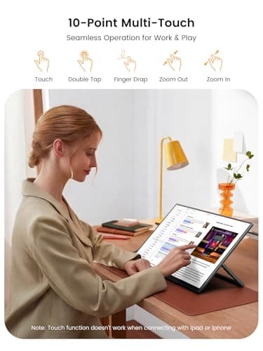 UPERFECT 15.6 Portable Monitor Review UK (2026) - Battery, Touch & Real-World Performance