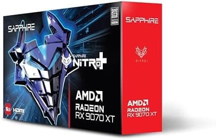 Sapphire NITRO+ AMD RADEON™ RX 9070 XT GAMING OC 16GB DUAL HDMI/DUAL DP