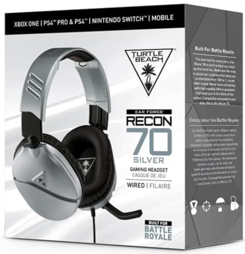 Turtle Beach Recon 70 Silver Gaming Headset for PS5 Review UK (2026) - The Honest Verdict