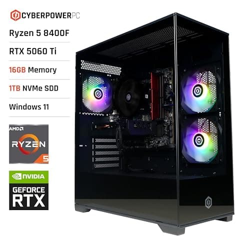 CyberPowerPC Wyvern RTX 5060 Ti Review 2026