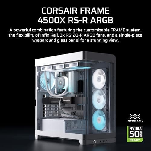 Corsair Frame 4500X RS-R ARGB Review: Dual 360mm Support on a Budget