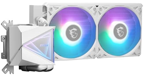 MSI MAG CORELIQUID I240 WHITE AIO CPU Cooler Review UK (2026)