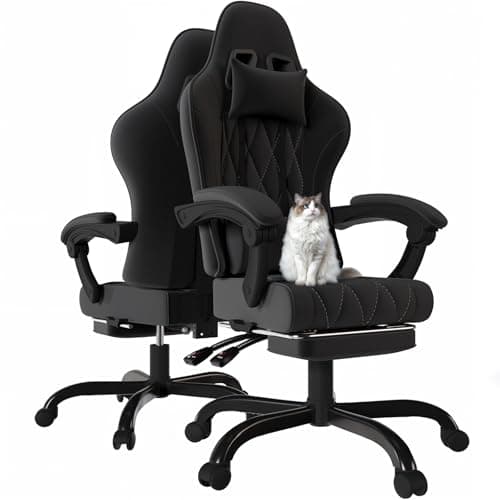 JUMMICO Gaming Chair with Footrest UK Review: Pocket Spring at Budget Price