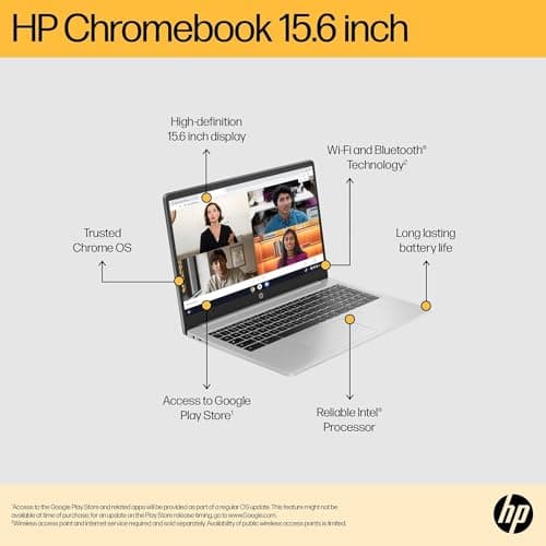 HP Chromebook 15 Celeron N4500 Budget Laptop UK 2026 Review - Specs and Verdict