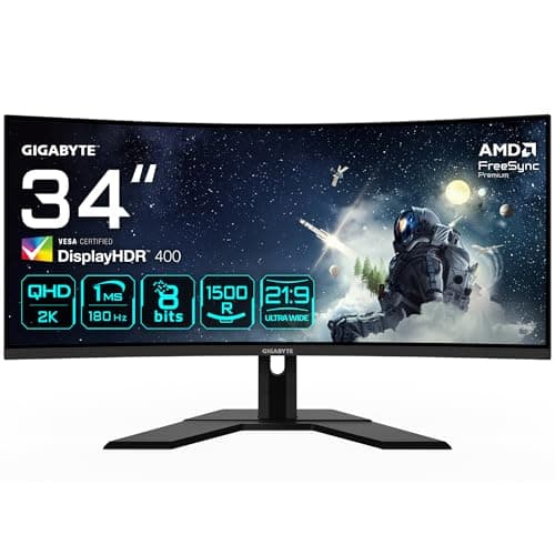 Gigabyte G34WQCP 34" WQHD Curved Gaming Review UK 2026