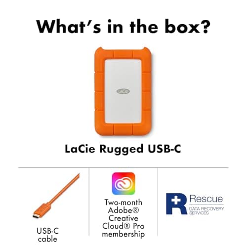 LaCie Rugged USB-C 4TB Review: Tough HDD for Field Work | 8/10