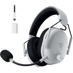 Razer BlackShark V3 Pro - Wireless ANC Esports Headset - Active Noise Cancellation - Drivers 50mm - Detachable HyperClear Mic - Wireless HyperSpeed 2,4 GHz & Bluetooth - FPS - PC/Mac, White