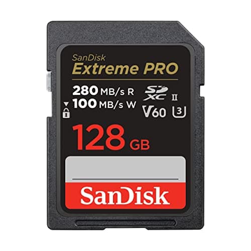 SanDisk Extreme PRO SDXC Card Review UK 2026 - UHS-II V60 128GB