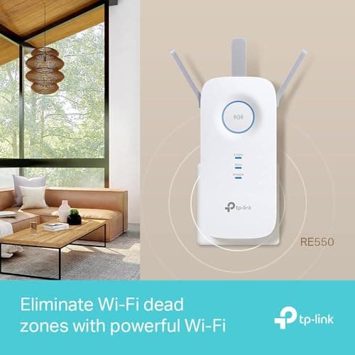 TP-Link RE550 AC1900 WiFi Extender Booster Review UK 2026