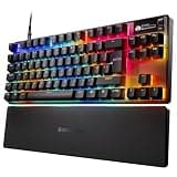 SteelSeries Apex Pro TKL Gen 3 - Gaming Keyboard - Hall Effect Switches; OmniPoint 3.0 - Adjustable Actuation - Game-Ready Presets - Rapid T