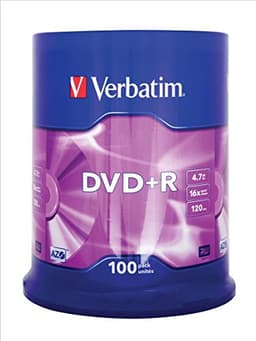 Verbatim 43551 4.7GB 16x DVD+R Matt Silver