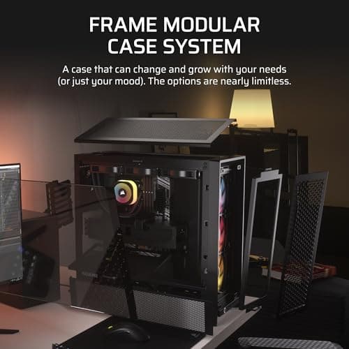 Corsair FRAME 4000D RS ARGB Case Review UK (2026) - Build