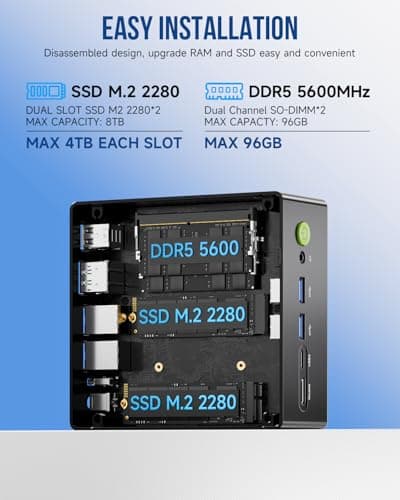 GMKtec K8 Plus Ryzen 7 8845HS Review: OCuLink Mini PC