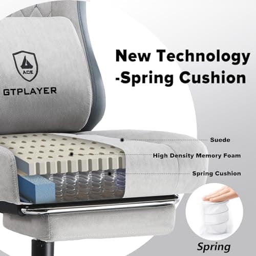 GTPLAYER Gaming Chair Footrest Ergonomic Review UK 2026 - Comfort, Build & Value