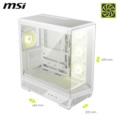 MSI MAG PANO 130R PZ WHITE Gaming Case Review UK 2026