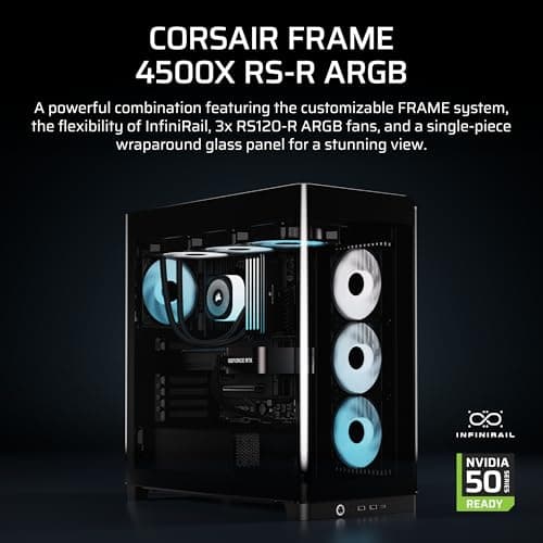 CORSAIR FRAME 4500X RS-R ARGB Panoramic Review UK 2026