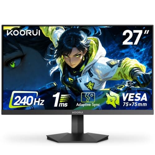 KOORUI 27 Inch 240Hz Gaming Monitor Review UK (2026) - Specs, Performance & Honest Verdict