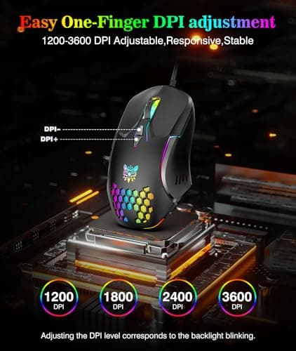 ONIKUMA Wired Gaming Mouse Review: PMW3389 Sensor at a Budget Price